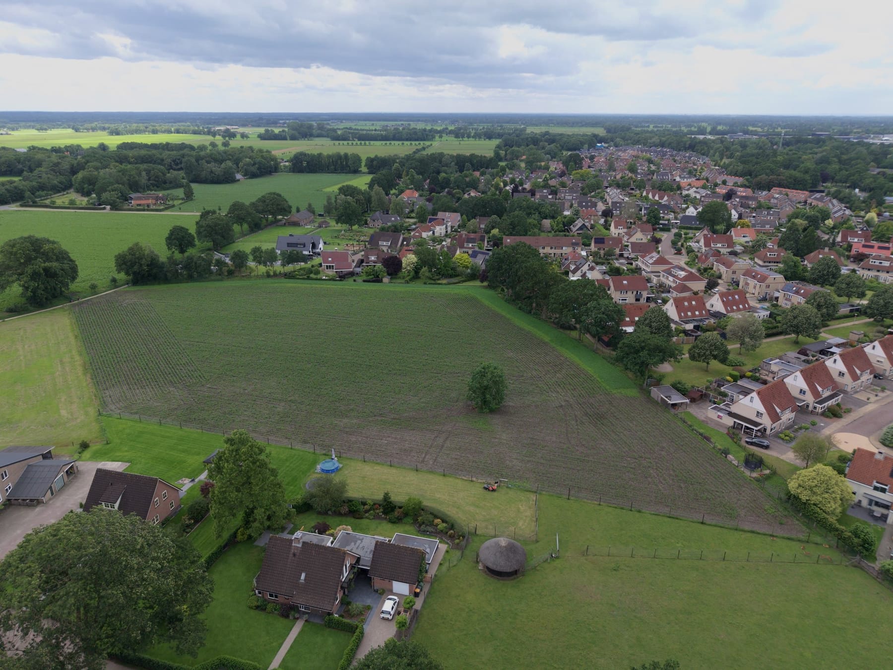 Zandvoortspad luchtperspectief